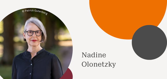 Nadine Olonetzky erhält den Schweizer Literaturpreis des Bundesamts für Kultur