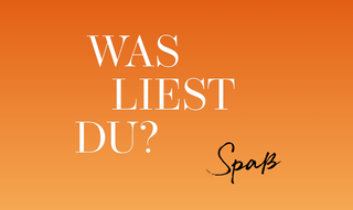 Was liest du? Spaß.