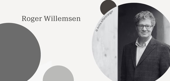 Grafik mit Foto von Roger Willemsen