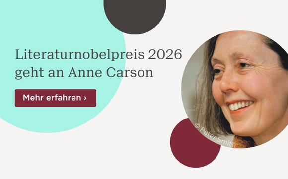 Literaturnobelpreis 2026 geht an Anne Carson