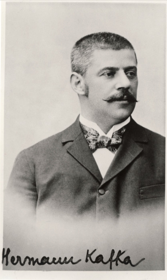 Foto von Hermann Kafka, Vater von Franz Kafka