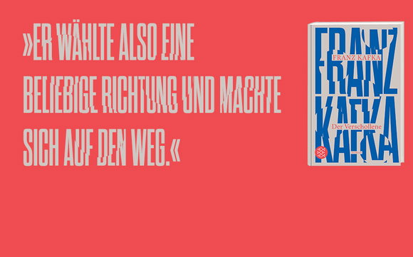Kafka Banner »Der Verschollene«