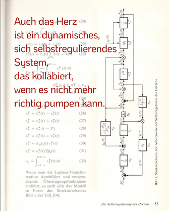 Abbildung eines technischen Schaltkreises mit einem Zitat von Peggy Mädler