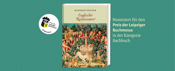 Manfred Pfister ist nominiert für den Preis der Leipziger Buchmesse 2026 