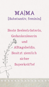 Beschreibung Mama Duden