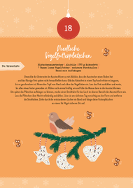 Anleitung für DIY Vogelfutter-Plätzchen