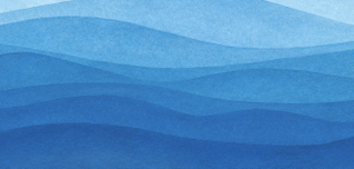 Wellen in Aquarelloptik als Banner der Seite Ideen für die Kommunion