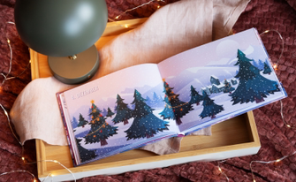 Moodbild von einem aufgeklappten Adventskalender