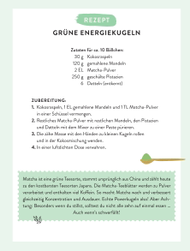 Rezept für Grüne Energiekugeln als Inspiration für frischgebackene Mamas