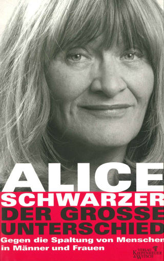 Alice Schwarzer - der grosse Unterschied - Buch-Cover 2D