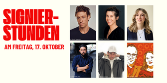 Signierstunden Banner