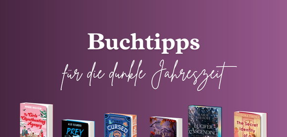 Unsere Romance- & Romantasy-Buchtipps für die dunkle Jahreszeit