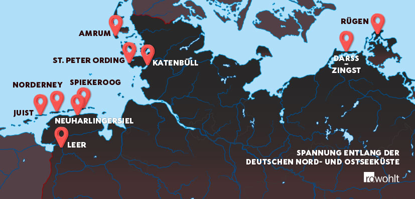 Unsere besten Küstenkrimis