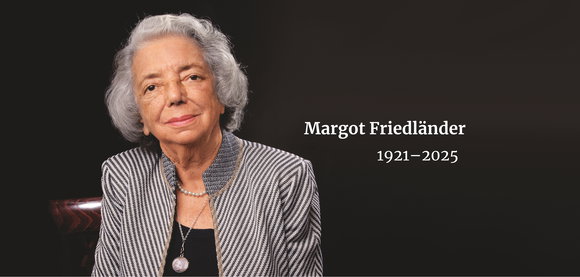 Wir trauern um Margot Friedländer