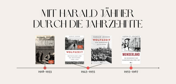 Höhenrausch, Wolfszeit, Wunderland: Harald Jähner erzählt Geschichte neu