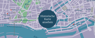 Historische Karte Hamburg 1962 aus Ralf Langroths «Schwarzer Samstag»