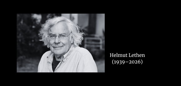 Wir trauern um Helmut Lethen (1939 – 2026)