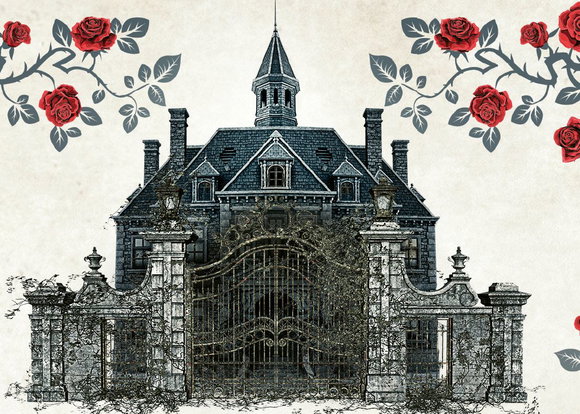 Magische Gebäude in der Fantasy