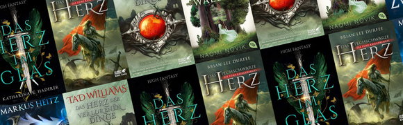 Fünf Fantasy-Bücher mit einem Herzen im Titel