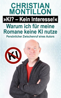 Buchcover von KI? - Kein Interesse!