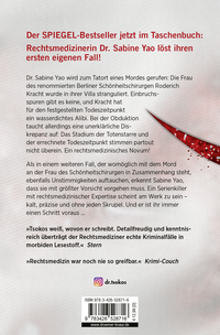 Zusatzmaterial 9783426528716 U4 von Mit kalter Präzision: Ein Rechtsmedizin-Thriller von Prof. Dr. Michael Tsokos