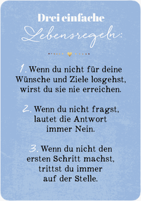 Zusatzmaterial PA 978 3 8485 0027 7 innen 06 von Eines Tages oder Tag eins - Motivationskarten für zwischendurch