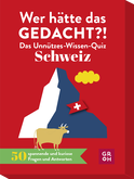 Produktbild von Wer hätte das gedacht?! Das Unnützes-Wissen-Quiz Schweiz von Ariane Novel
