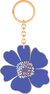 Produktbild von Bunte Blumengrüße Emaille-Schlüsselanhänger Blüte royalblau