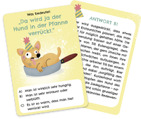 Zusatzmaterial PA 4260308345845 innen 001 von Mein tierisches Sprichwörter-Quiz: 50 lustige Redewendungen aus aller Welt und was sie bedeuten von Anika Gehrmann