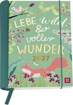 Produktbild von Buchkalender 2027: Lebe wild und voller Wunder