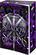 Buchcover von Shadow and Storms: Die Legenden von Thezmarr 4 von Helen Scheuerer