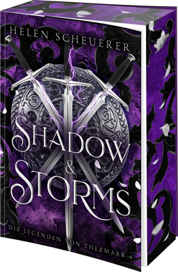 Buchcover von Shadow and Storms von Helen Scheuerer