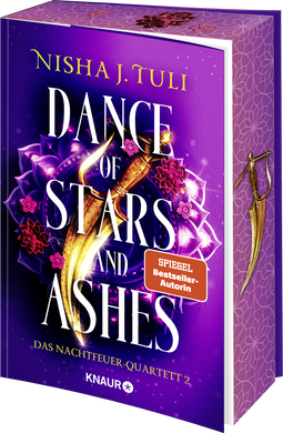 Buchcover von Dance of Stars and Ashes von Nisha J. Tuli