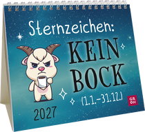 Produktbild von Mini-Kalender 2027: Sternzeichen Keinbock (1.1. -31.12.)