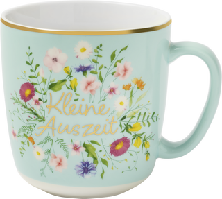 Produktbild von Blütenträume Kaffeebecher "Kleine Auszeit", 350 ml