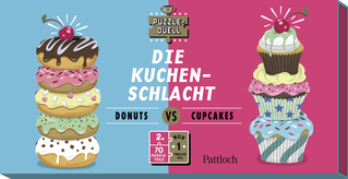 Produktbild von Puzzle-Duell – Die Kuchen-Schlacht: Wer puzzelt sich zuerst zum letzten Teil?