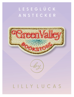 Buchcover von Leseglück-Anstecker »Green Valley Bookstore«