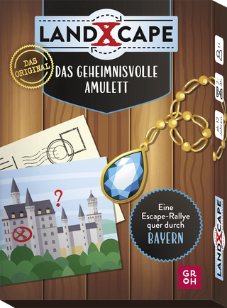 Produktbild von LandXcape - Das geheimnisvolle Amulett: Eine Escape-Rallye quer durch Bayern