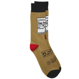 Buchcover von Sebastian Fitzek-Socken "Das Paket" Größe 41 - 46