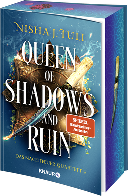 Buchcover von Queen of Shadows and Ruin von Nisha J. Tuli