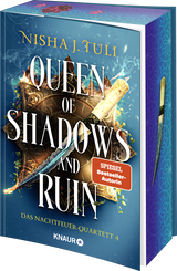 Buchcover von Queen of Shadows and Ruin: Das Nachtfeuer-Quartett 4 von Nisha J. Tuli