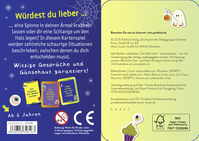 Zusatzmaterial 4260308346163 U4 von Entweder – Oder? Jetzt wird’s gruselig!: Ein Kartenspiel für Kinder