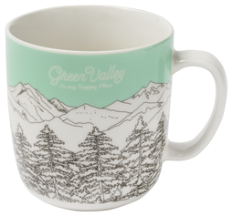Buchcover von Green Valley Mug »Whispering Pines«: Cozy Mugs 4
