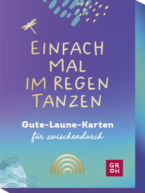 Produktbild von Einfach mal im Regen tanzen: Gute-Laune-Karten für zwischendurch