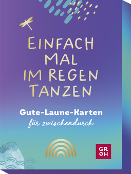 Produktbild von Einfach mal im Regen tanzen: Gute-Laune-Karten für zwischendurch