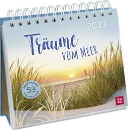 Produktbild von Postkartenkalender 2027: Träume vom Meer