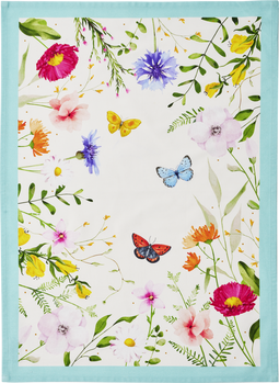 Produktbild von Blütenträume Geschirrtuch "Ein Stück vom Glück", 50 x 70 cm, beige