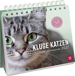 Produktbild von Wochenkalender 2027: Kluge Katzen