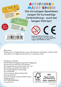 Zusatzmaterial 4260308345654 U4 von Sind wir bald da? 25 Spiele für die Autofahrt