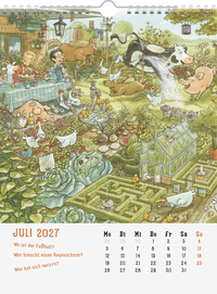 Zusatzmaterial PA 4036442014967 innen 013 von Wandkalender 2027: Mein Wimmel-Suchspaß Kinderkalender: Mit 12 fantasievollen Illustrationen des Ateliers Hafenstraße von Jan Hendrik Ax, Lars Baus, Nolwenn Chouinard, Christine Nippoldt, Robert Nippoldt, Catherine Gabrielle Ionescu, Günther Jakobs, Duniel Niehaus, Stephan Pricken, Tina Schulte, Maximiliane Spieß